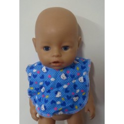 slab donker blauw hello kitty baby born 43cm