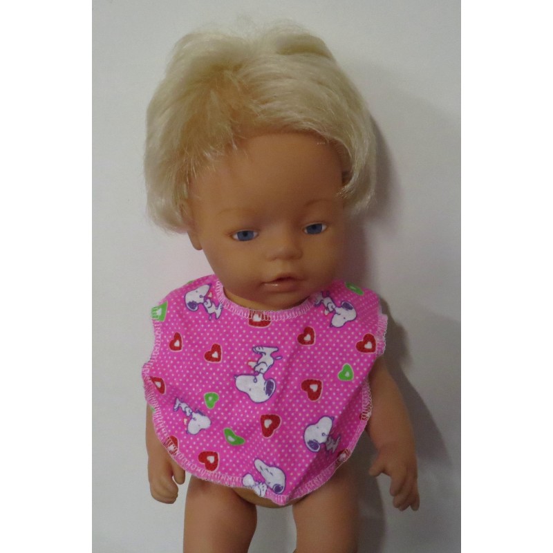 slab roze snoopy baby born 43cm