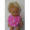 slab roze snoopy baby born 43cm