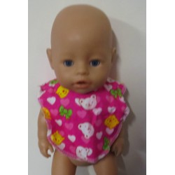 slab roze winnie the pooh  baby born 43cm