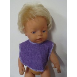 slab paars baby born 43cm