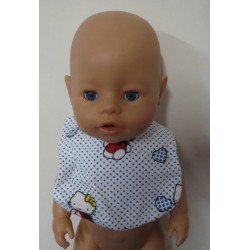 slab hello kitty stippen baby born 43cm