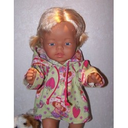 jas strawberry shortcake groen baby born 43cm