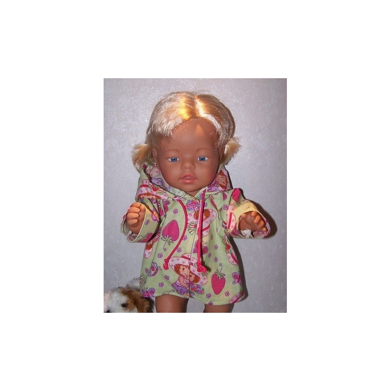 jas strawberry shortcake groen baby born 43cm