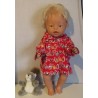 jas rood flessen baby born 43cm