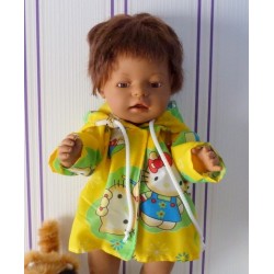 jas hello kitty geel wolken baby born 43cm