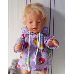 jas lila melodie baby born 43cm