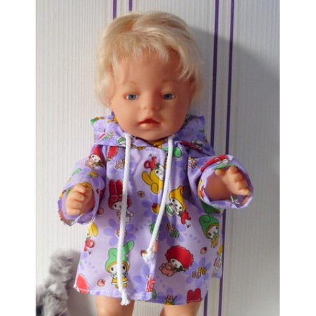 jas lila melodie baby born 43cm