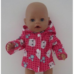 jas roze kat baby born 43cm