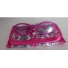 bril hard roze met zakje baby born 43cm