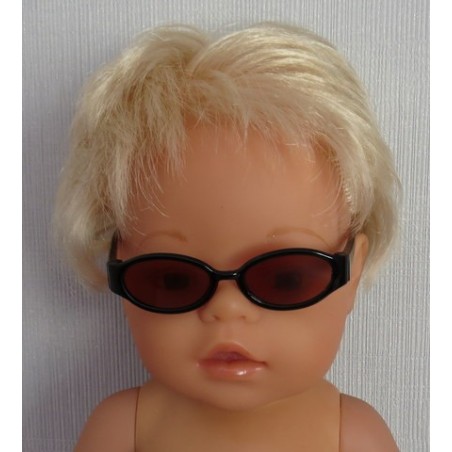 zonnebril zwart baby born 43cm