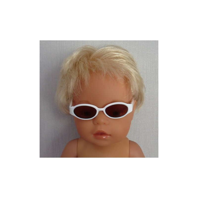 zonnebril wit baby born 43cm
