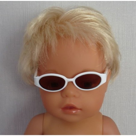 zonnebril wit baby born 43cm