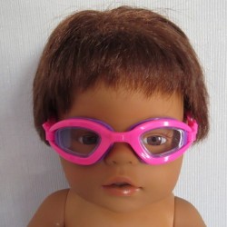 zwembril hard roze baby born 43cm