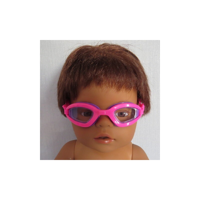 zwembril hard roze baby born 43cm