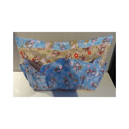 verzorgingstas blauw bruin apen