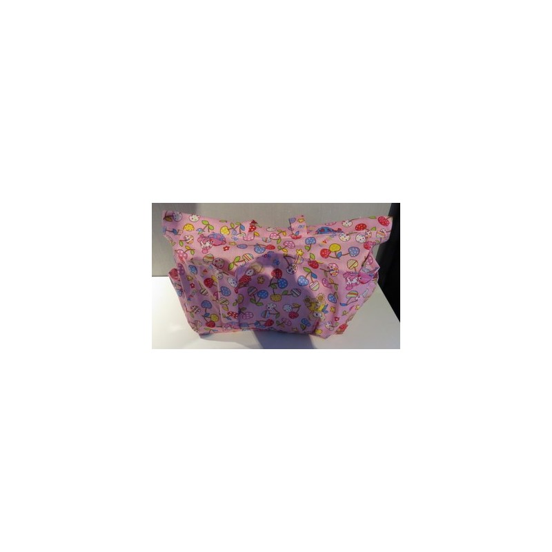 verzorgingstas roze beer