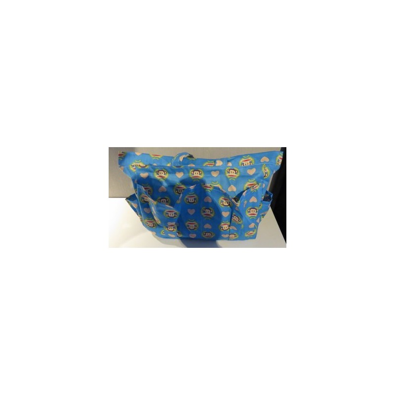 verzorgingstas blauw apen