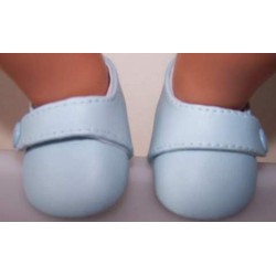 schoentjes blauw baby born 43cm