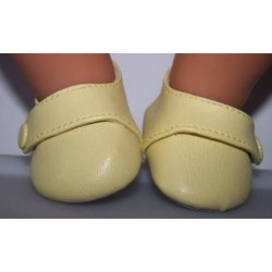 schoentjes geel baby born 43cm