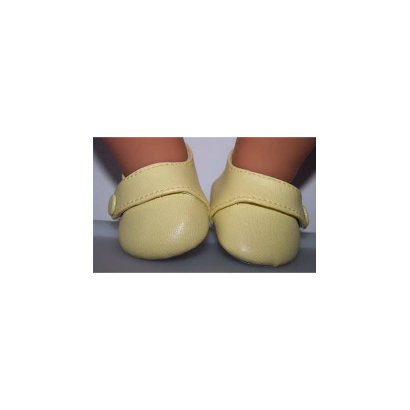 schoentjes geel baby born 43cm