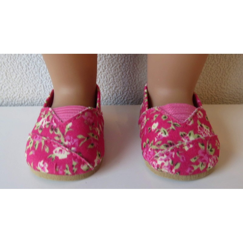 schoentjes gebloemd baby born 43cm
