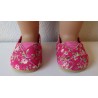 schoentjes gebloemd baby born 43cm