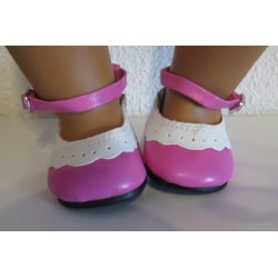 schoentjes hard roze baby born 43cm