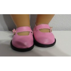 schoentjes roze baby born 43cm