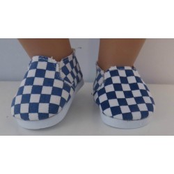 schoentjes geruit baby born 43cm