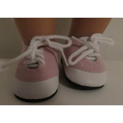 schoentjes met roze baby born 43cm