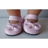 schoentjes roze met strik baby born 43cm