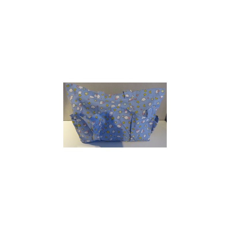 verzorgingstas blauw maan sterren
