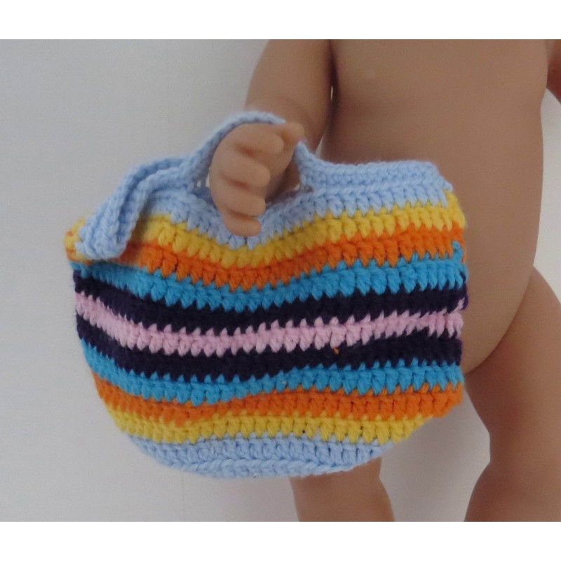 gehaakte bigshopper gekleurd