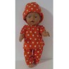 boot setje oranje sterren baby born 43cm