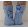 stoffen laarzen blauw vogels baby born 43cm