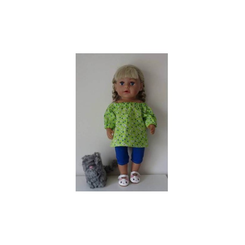 boot setje groen vogels baby born 43cm