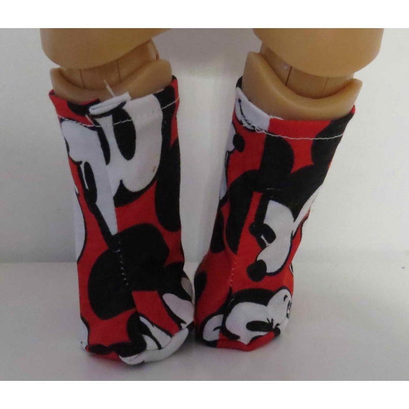 stoffen laarzen mickey mouse baby born 43cm