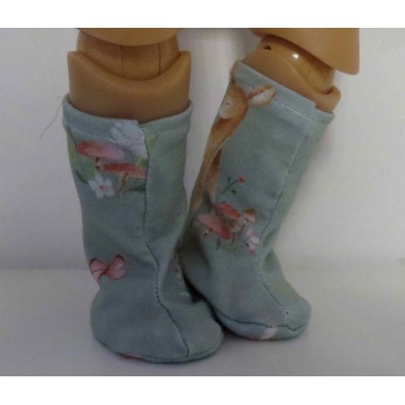 stoffen laarzen hertje baby born 43cm