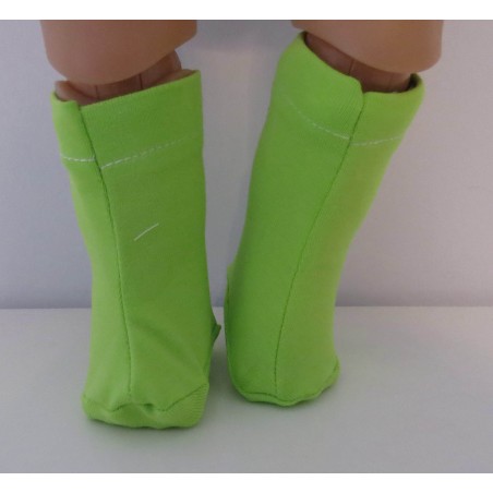 stoffen laarzen groen baby born 43cm