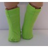 stoffen laarzen groen baby born 43cm