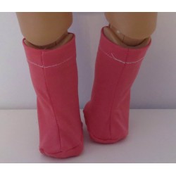 stoffen laarzen midden roze baby born 43cm