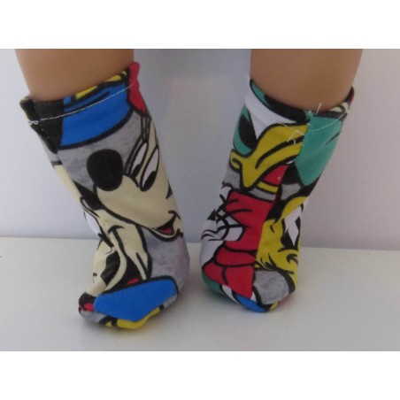 stoffen laarzen disney baby born 43cm