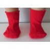 sokjes rood baby born 43cm