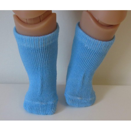 sokjes blauw  baby born 43cm