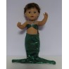 meermin groen  baby born 43cm