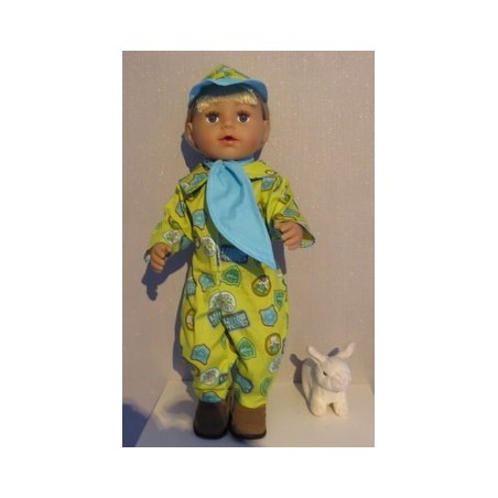 racesetje groen classic cars  baby born 43cm