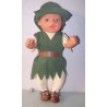 robin hood setje  baby born 43cm