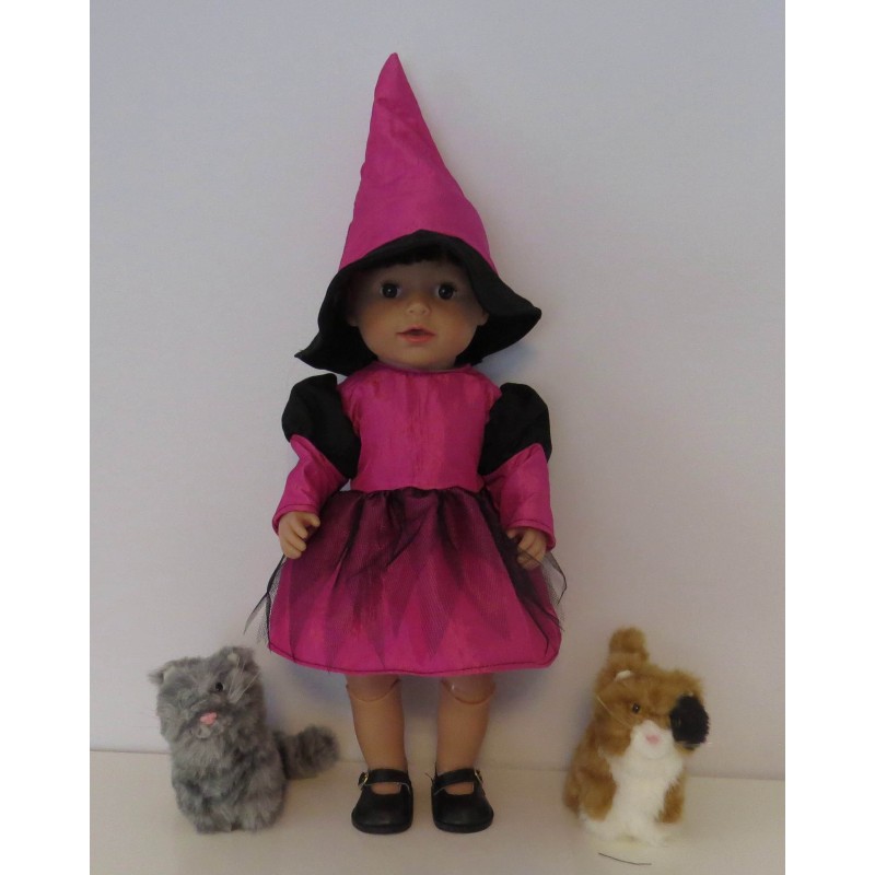 heks hard roze baby born 43cm