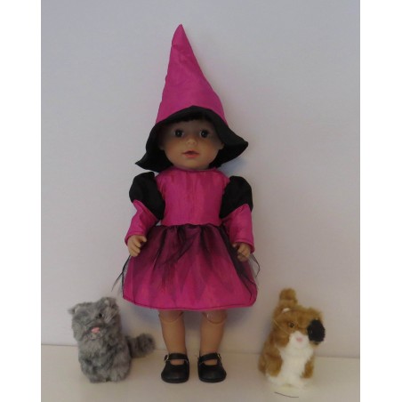 heks hard roze baby born 43cm